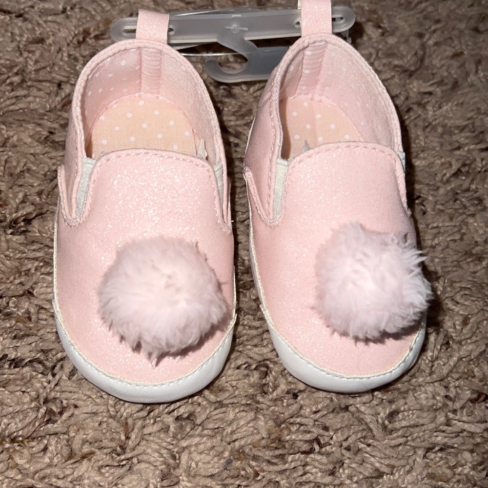Pink shoes